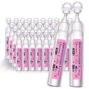 年销量过亿支 法国原产 Gifrer 儿童生理海盐水 洗鼻水 5ml*40支/件