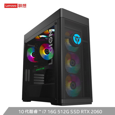 Lenovo 联想 拯救者 刃9000 2020款 电竞主机（i7-10700K、16GB、512GB、RTX2060）