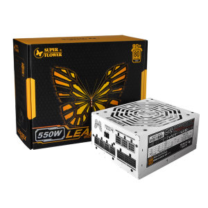 京东PLUS会员： SUPER FLOWER 振华 LEADEX G 550 额定550W 电源（80PLUS金牌/全模组/十年质保）