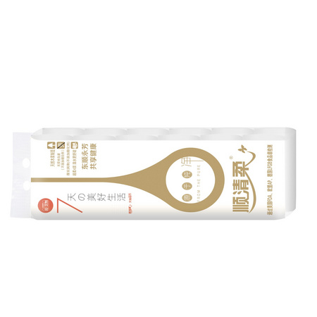 顺清柔 无芯卷纸 4层*36卷 共2700g