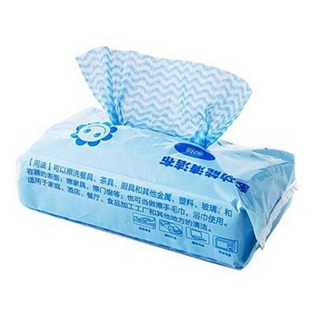 普拉度 一次性免洗抹布 80抽*3包装 赠5张百洁布