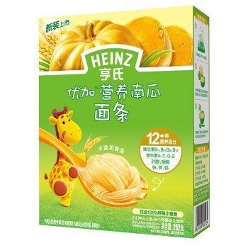 Heinz 亨氏 优加系列 儿童营养面条 南瓜味 +凑单品