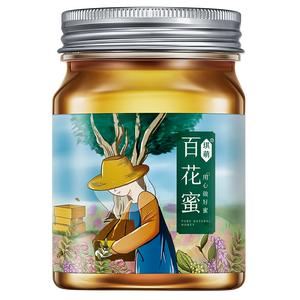 琪萌 原生态天然百花蜜 300g*3瓶