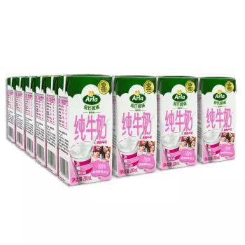 88VIP：爱氏晨曦 脱脂纯牛奶 200ml*24盒 *3件