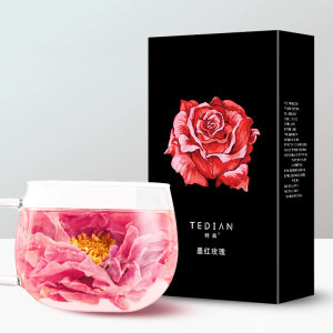 超大朵 特典玫瑰花茶盒装