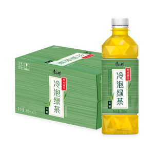 康师傅 0糖0卡 冷泡绿茶 350ml*15瓶