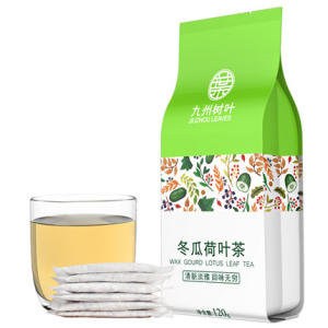 九州树叶 冬瓜荷叶茶 解腻减脂 120g