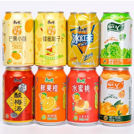 Tingyi 康师傅 冰红茶罐装饮料 310ml*8听