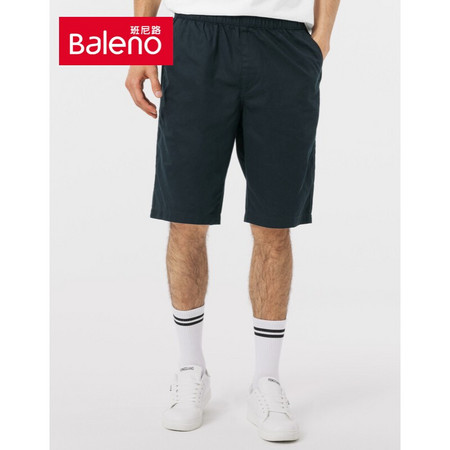 Baleno 班尼路 88910051 男士纯色休闲五分裤