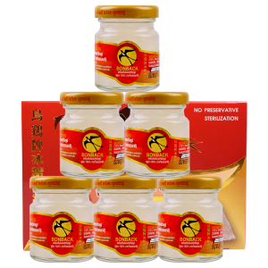 泰国老牌 Bonback 野生洞燕冰糖燕窝 45ml*6瓶 69.9元包邮