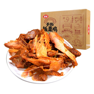 呈香记 即食扒鸡手撕板栗鸡 338g
