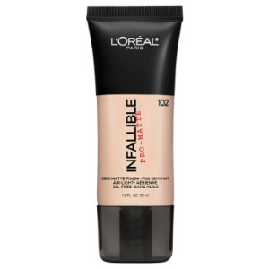 L'OREAL PARIS 巴黎欧莱雅 恒放溢彩持色哑光粉底液 #102 35ml+赠（同款粉底小样 5ml*2）