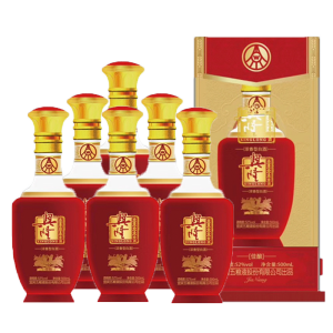 五粮液 兴隆佳酿 52度浓香型白酒 500ml*6瓶 259元包邮