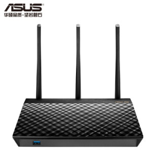 ASUS 华硕 RT-AC66U B1 AC1750M 双频千兆 无线路由器