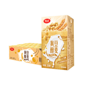 维他奶 麦香豆奶植物奶蛋白饮料 250ml*24盒 *4件