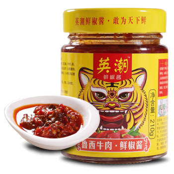 英潮 鲁西牛肉酱 210g