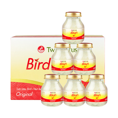88VIP：TwinLotus 双莲 冰糖型即食燕窝 75ml*6瓶