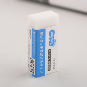 凑单品： TANOSEE TS-RFW60 橡皮擦 白色方形 1个装