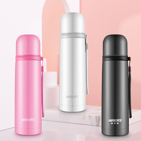HAERS 哈尔斯 LB-500F-6 304不锈钢保温杯 500ml