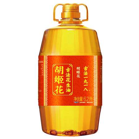88VIP：胡姬花 古法一九一八 花生油 6.2L *2件
