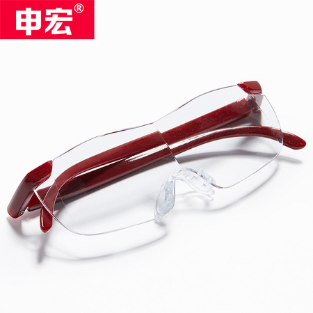 申宏 SH0555 眼镜型头戴式放大镜 送擦拭布+眼镜盒