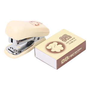 凑单品： M&G 晨光 FBS91625 米菲迷你订书器组合套装(订书器+订书钉) 12#