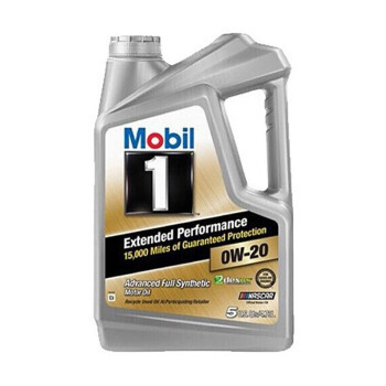 Mobil 美孚 美孚1号 长效型 EP 0W-20 SN 全合成机油 5Qt *2件