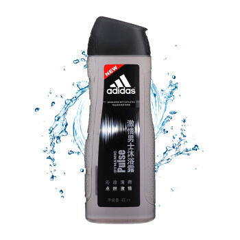 adidas 阿迪达斯 男士激情沐浴露 400ml（赠250ml）