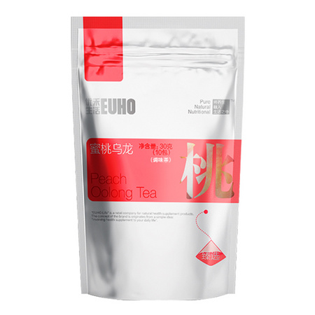 EUHO 优禾生活 蜜桃乌龙茶 3g*10包