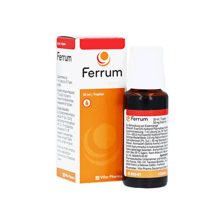 FERRUM HAUSMANN 补铁口服液 30ml *4件 *2件