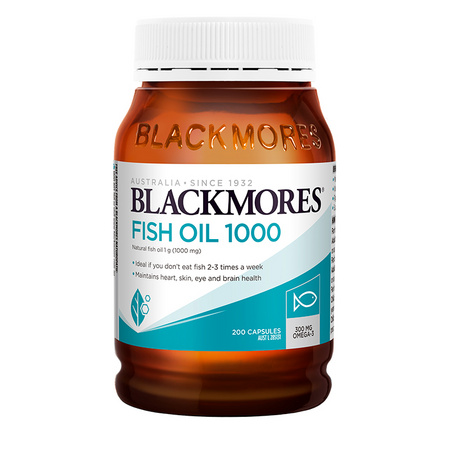 88VIP：BLACKMORES 澳佳宝 原味深海鱼油 200粒 *2件