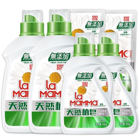 la mamma 妈妈壹选 天然皂液 14斤 *2件