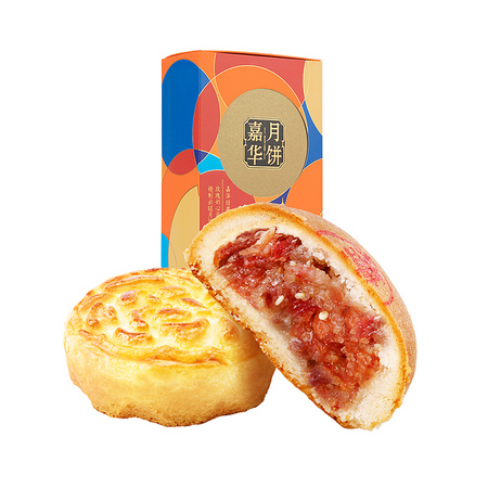 嘉华 月饼尝鲜装 160g