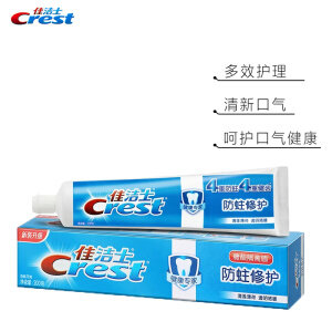 Crest 佳洁士 健康专家 防蛀修护 牙膏 清莲薄荷 200g *7件