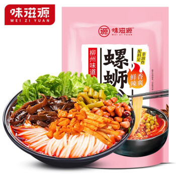 京东PLUS会员：味滋源 柳州正宗螺蛳粉 305g *3件