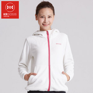 清仓1.3折 地球科学家 Polartec 100面料 女轻暖无静电抓绒外套 79元划算价