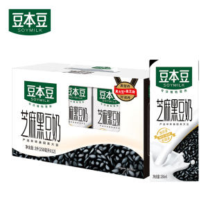 豆本豆 非转基因黑豆奶 250ml*12盒