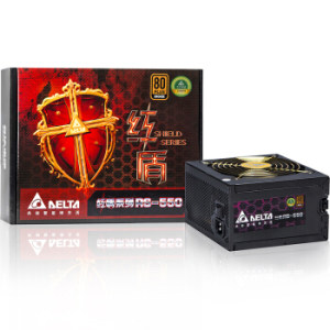 DELTA 台达 红盾 RS550 电脑电源 铜牌（85%）550W 非模组化