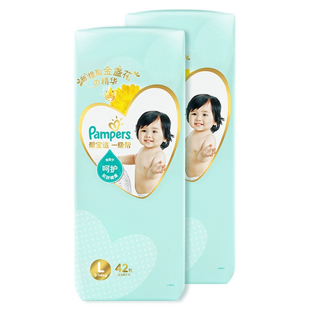 88VIP： Pampers 帮宝适 一级帮系列 纸尿裤 L84片 *2件