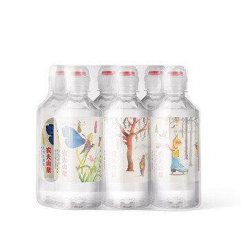 农夫山泉 运动盖天然矿泉水 400ml*6瓶 *2件