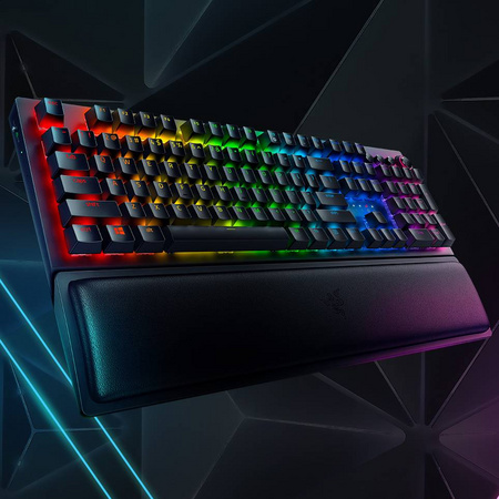 新品发售：RAZER 雷蛇 黑寡妇蜘蛛V3 无线版 机械键盘 绿轴