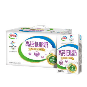 猫超次日达 伊利 高钙低脂牛奶21盒*2箱