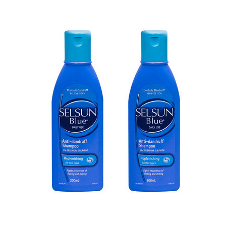 88VIP：Selsun 蓝瓶 特效去屑止痒洗发水 200ml*2瓶
