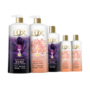 力士 LUX 持久留香沐浴露家庭装2550g 再送350g