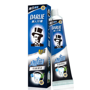 DARLIE 黑人 超白竹炭深洁牙膏 120g *14件
