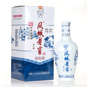 中华老字号 凤城老窖 百年窖50度浓香型粮食酒 500ml/瓶 19.9元包邮