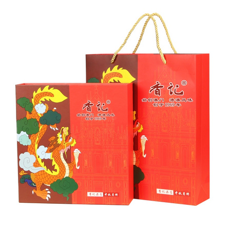 香记 广式蛋黄莲蓉馅月饼 500g