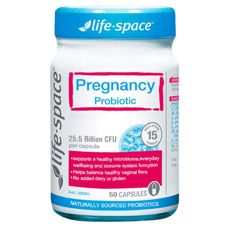 99大促、88VIP：life space 孕妇专用益生菌 50粒 *2件