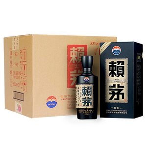 茅台集团 赖茅 传承蓝 酱香型白酒 53度 500ml*6瓶 1863元丰收狂欢价