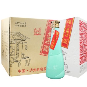 泸州老酒坊 典藏 52度浓香型白酒 500ml*6瓶
